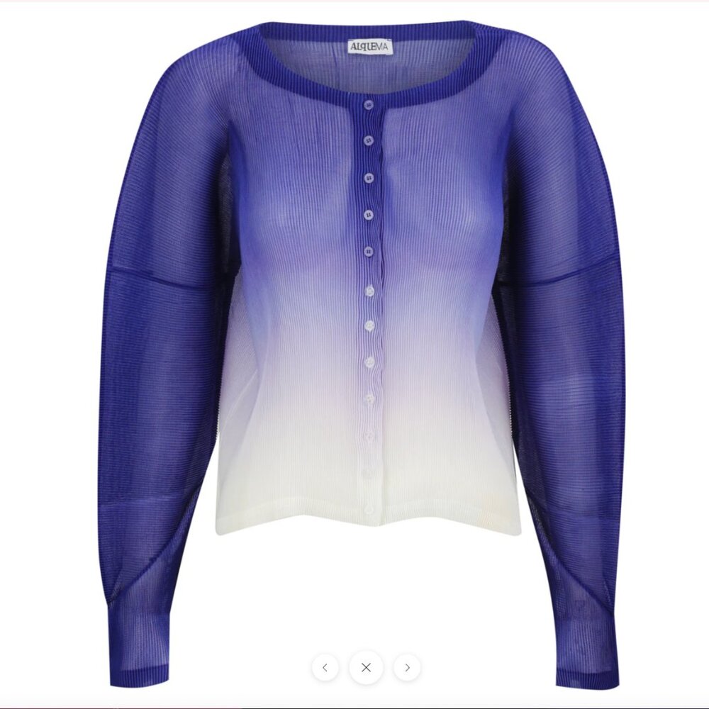 Alquema Charm Shirt - Issey Miyake Pleats Style - ONE SIZE